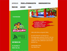 Tablet Screenshot of mona-spielspasspark.de